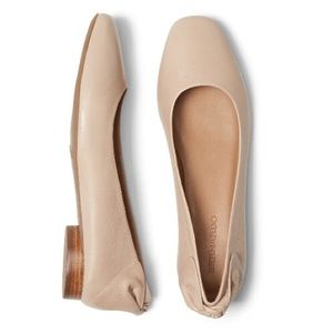 Bernardo Eloise Flat Blush Nappa Leather
